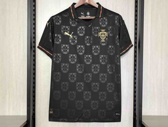Puma Portugal Special Edition Black Soccer Jersey