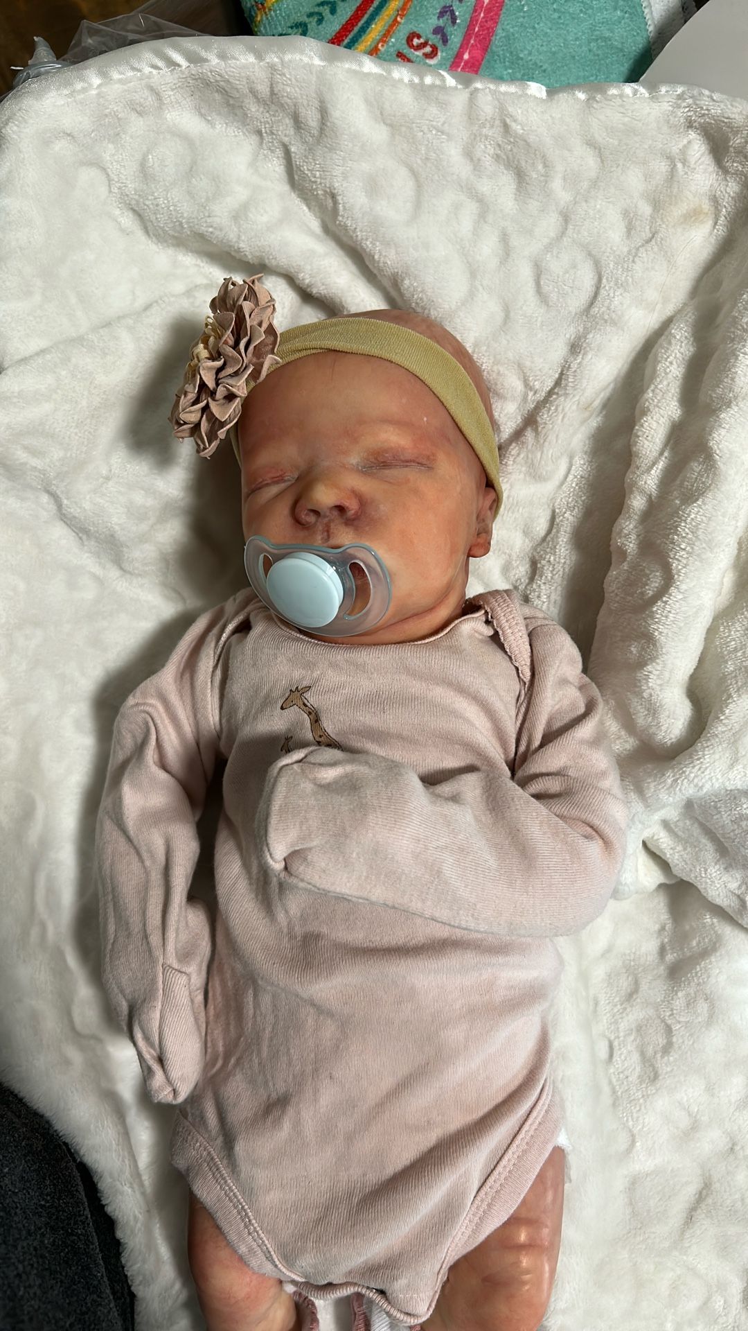 Reborn Baby Doll- Vinyl Limbs/ Cloth Body