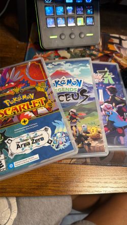 Pokemon Legends ZA, Arceus and Scarlet w/ DLC