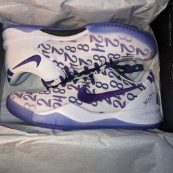 NIKE KOBE 8 PROTRO COURT PURPLE - Size 10 m