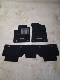 2023 Genuine Nissan Armada Floor Mats OEM Carpet Liners Pads Covers Rugs