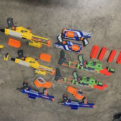 Complete Set Of Nerf Gun Knee Bullets