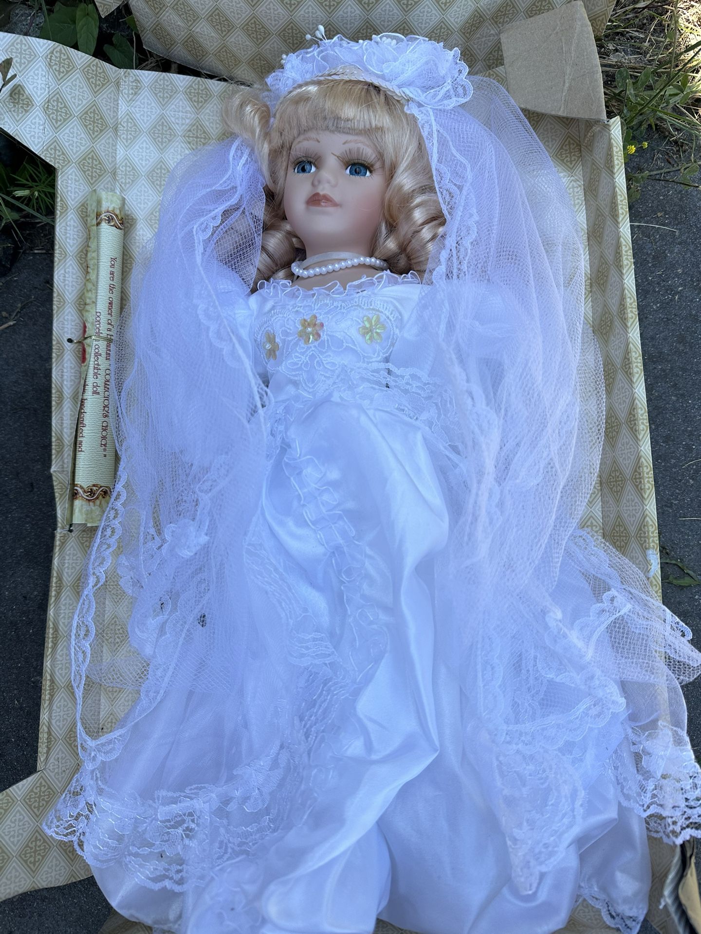 Porcelain Collectible Doll