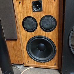Vintage Omega Z 7000 Floor Speakers 