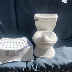 Toddler Potty And Step Stool 