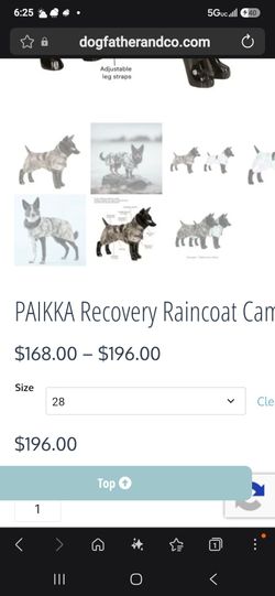 PAIKKKA  Large  Dog Coat