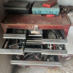 Craftsman Tool Chest Filled With Tools