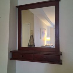 Antique Wall Mirror 