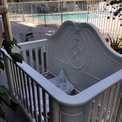 Vintage Baby Crib 