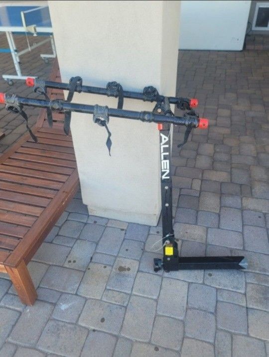 Excellent Condition Allen Sports Deluxe 5-Bike Hitch Mount Rack, Model 552RR-R , Black, 2-Inch Receiver