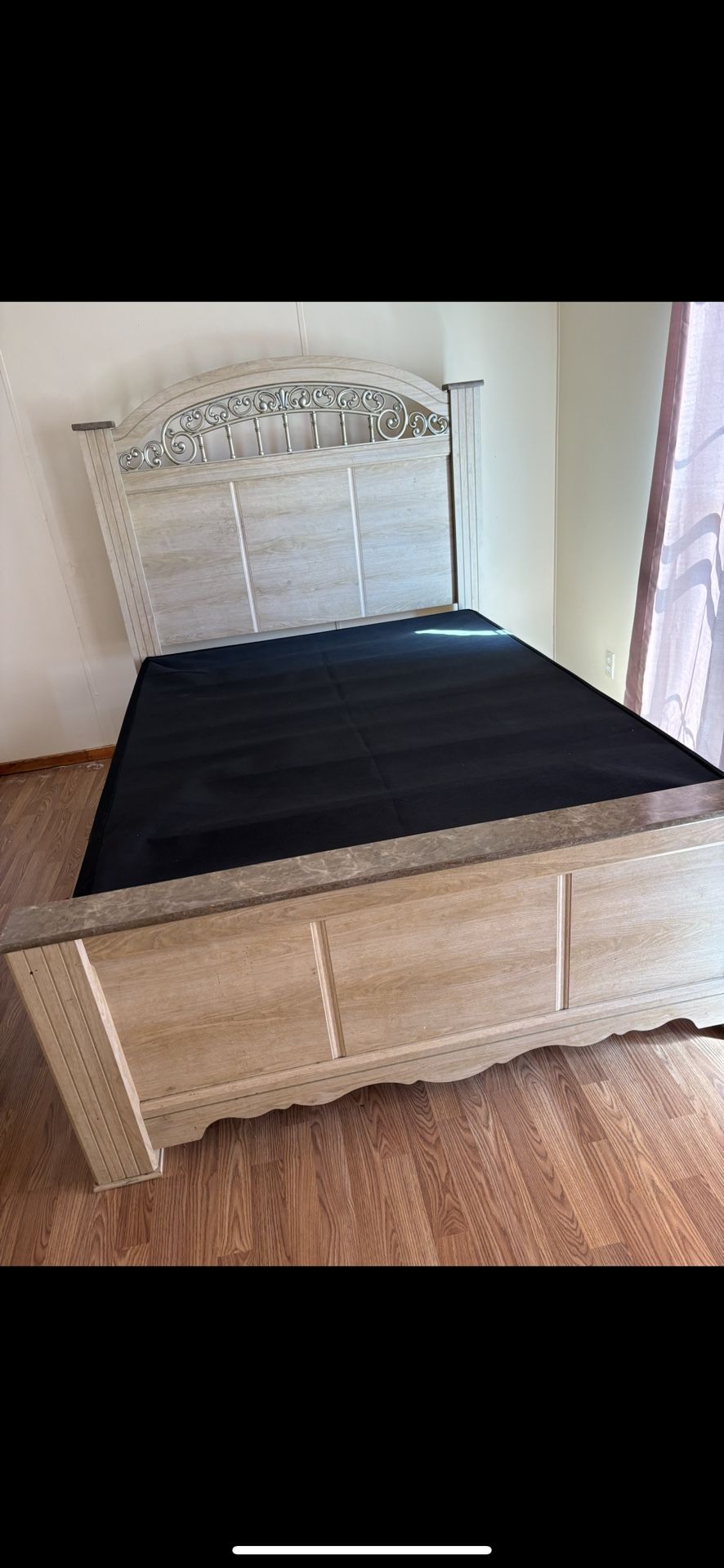 bed frame 55 if you want box spring it be 15 extra 