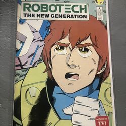 Robotech: the New Generation #8 Newsstand Variant (Comico Comics June 1986)