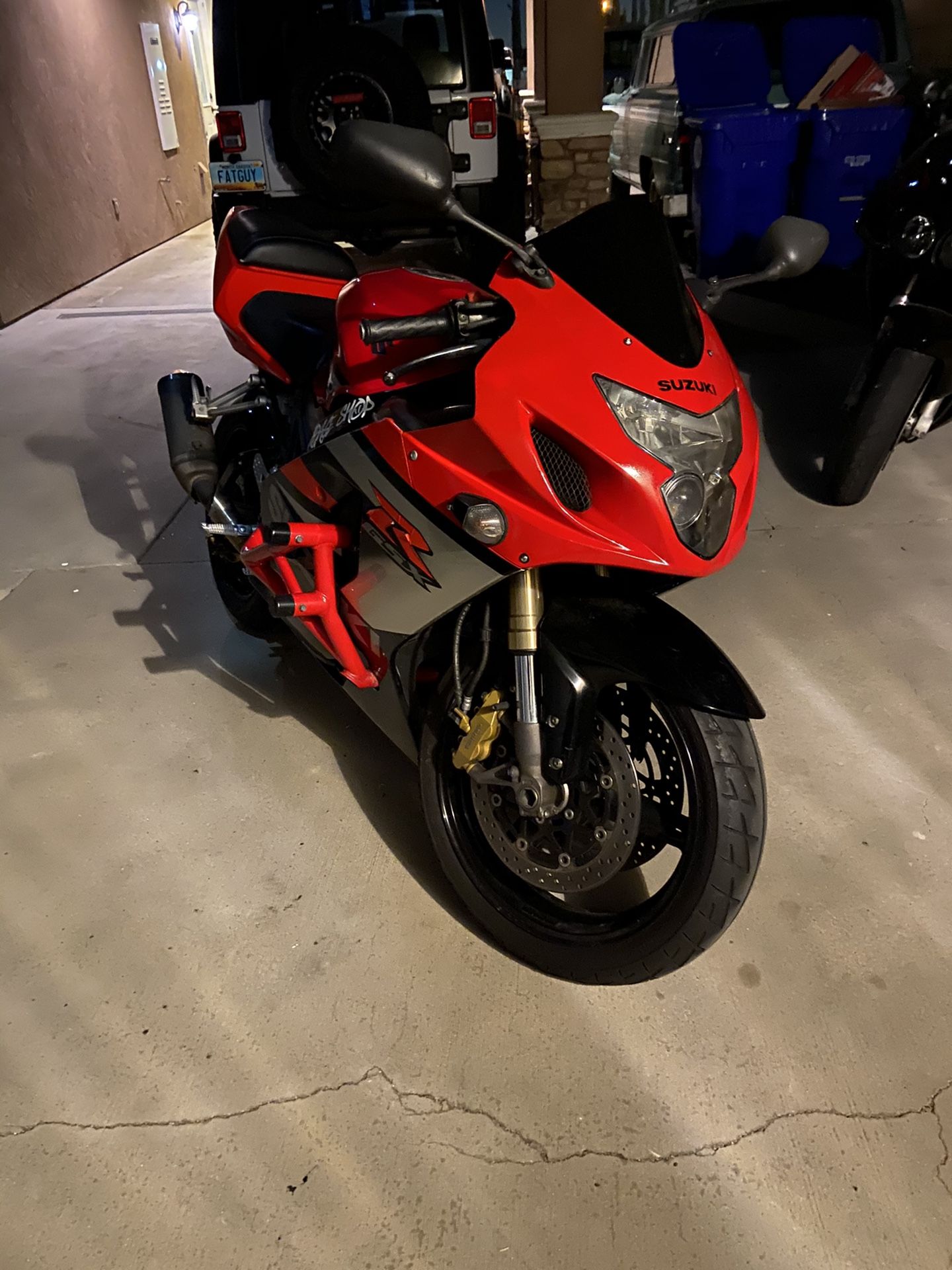 2005 Suzuki gsxr 600 motorcycle