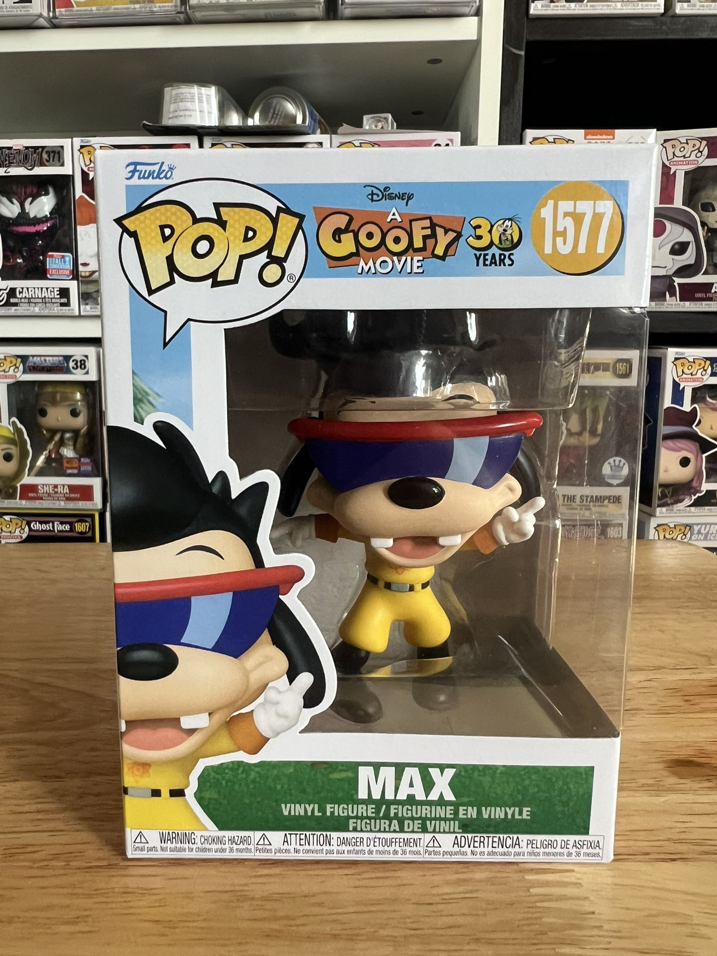 Max Goof as Powerline Funko Pop #1577 Disney Goofy Movie Movies Animation Film