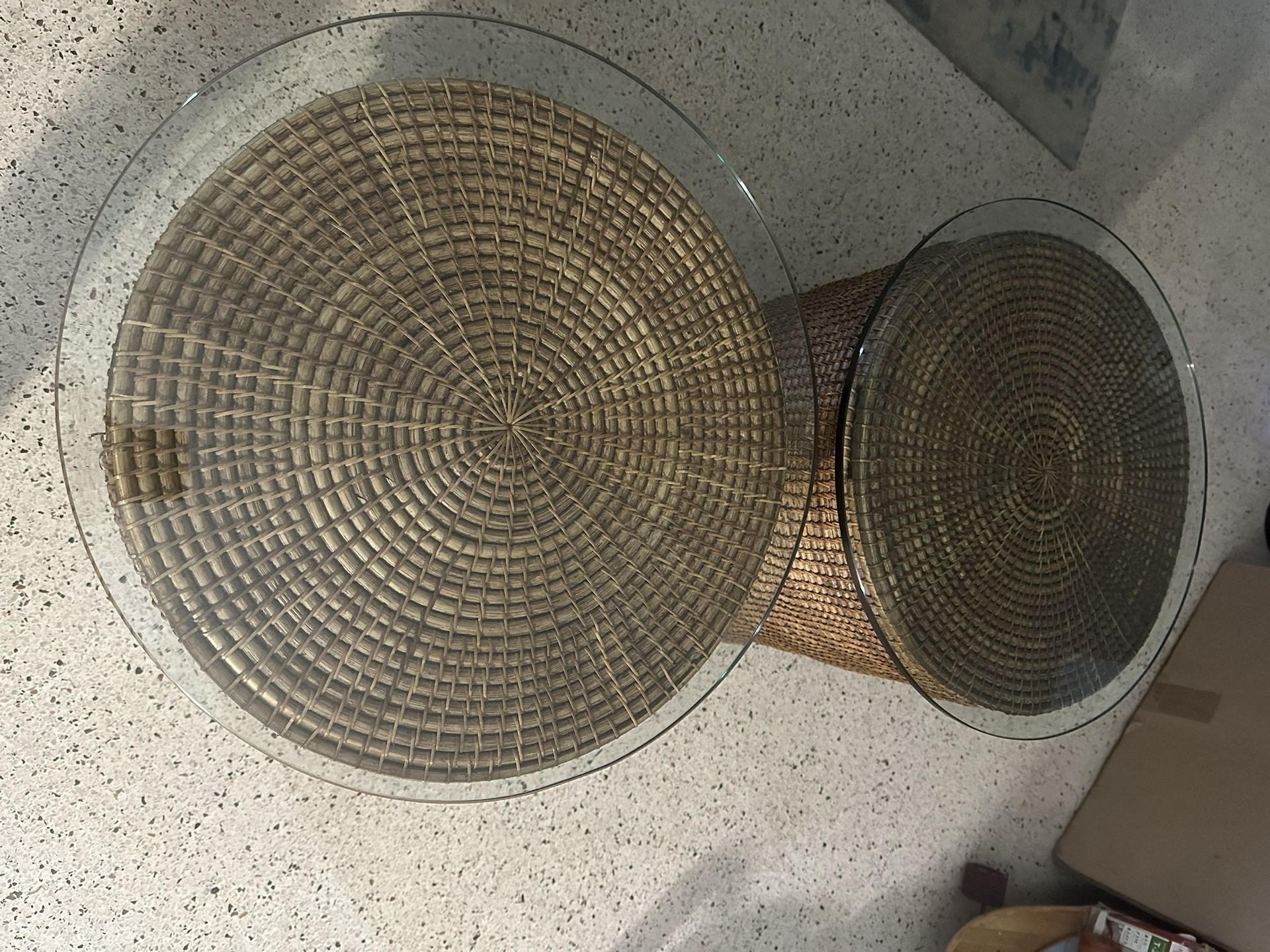 Storage Basket Table 