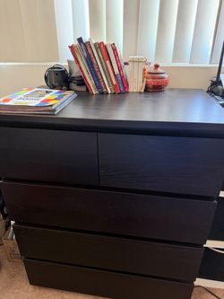 Dark Brown Drawer Dresser