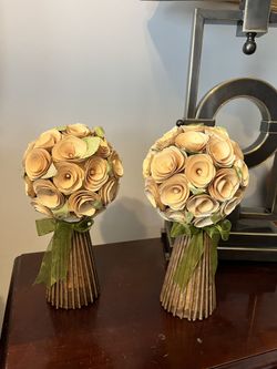 Wooden Flowers