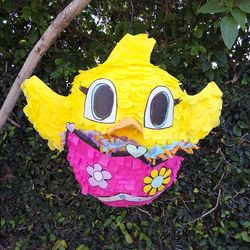 Custom Easter Egg with Little Chick Piñata Custom Pinatas
