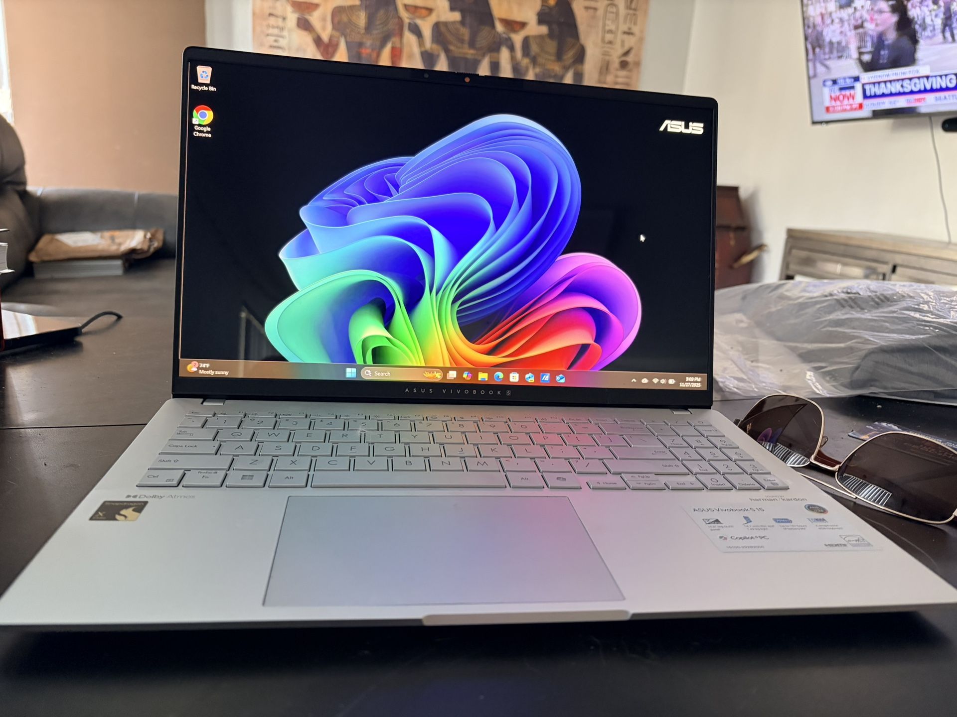 ASUS brand New 15” Vivobook S Snapdragon X Elite