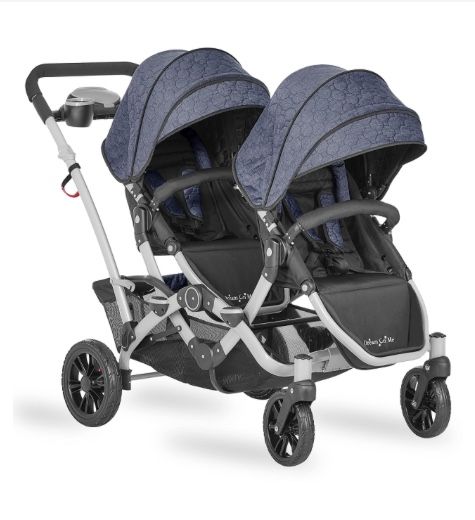 Dream On Me Track Tandem double Stroller