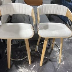 26" Counter Height Stools Set of 2