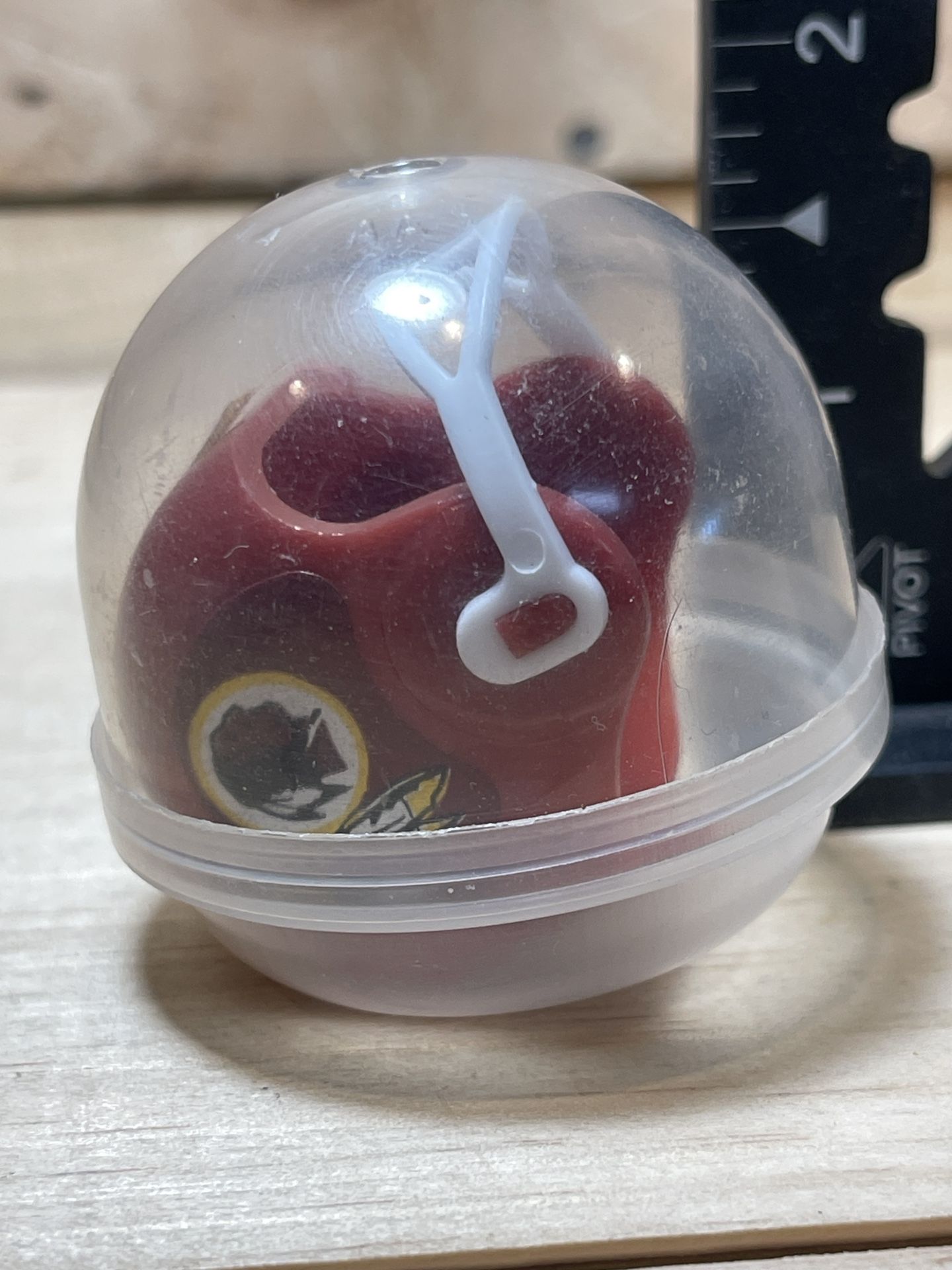 Vintage Mini Football Helmet Washington Redskins Commanders Vending Machine
