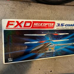 Radio Controlled FXD Flame Strike A68689 Helicopter