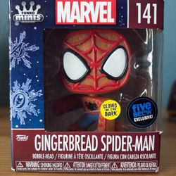 Funko Minis: Gingerbread Spiderman 