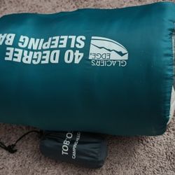 40°F Sleeping Bag & Camping Pillow