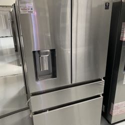 Samsung Stainless Steel 23 Cu. Ft. Counter Depth 4-Door French Door Refrigerator 