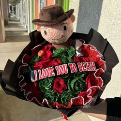 Ramo Buchon For Halloween: Spooky Flowers 
