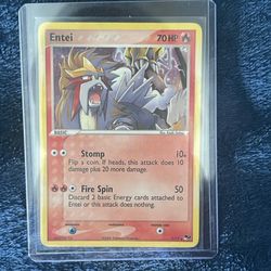 2006 Entei Pokemon Card Holographic