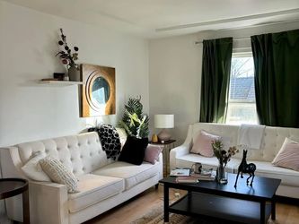 White Couches Good Condition