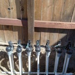 Valves ,sprincklers, Sod 