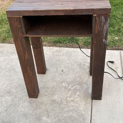 A Wood Desk