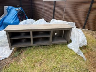 Real Wood big TV stand