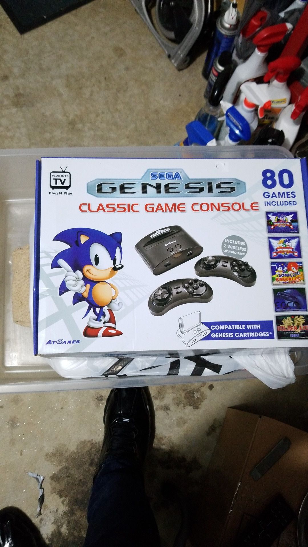 Sega Genesis classic game console