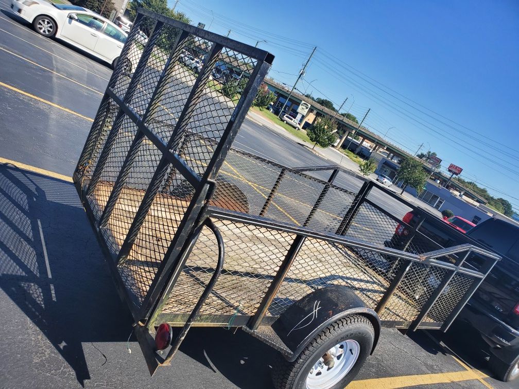 5x10 trailer all tubing new wheels and tires