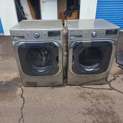 LG washer and gas dryer