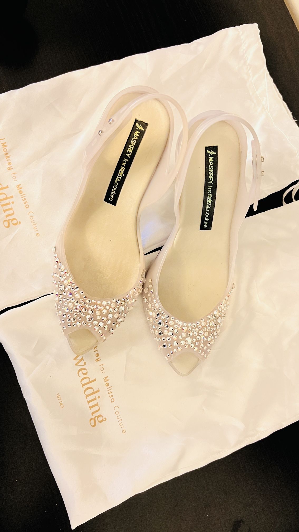 J Maskrey Wedding Melissa Shoes Size 5