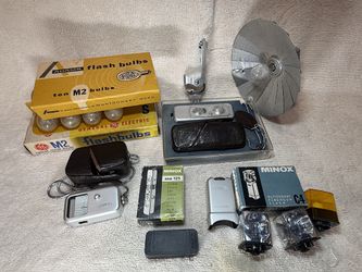 Vintage Minox Model A III (spy camera) Package