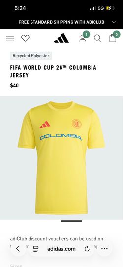 Colombia jersey