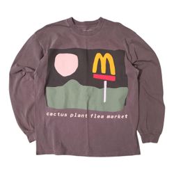 Cactus Plant Flea Market × McDonald's collab long sleeve Size Large