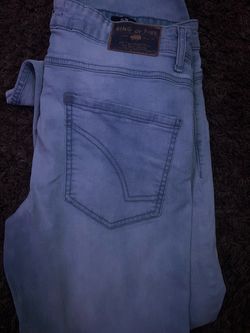 Light Blue Ring of Fire Jeans