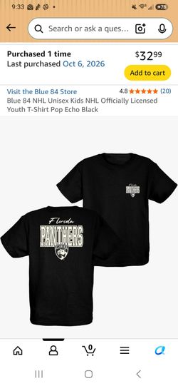 Kids Florida Panther Shirts