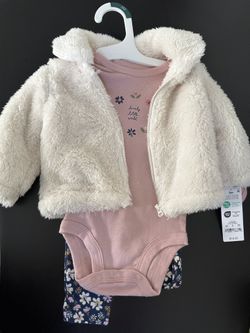 Carter's 3 Piece Baby Girl Clothes