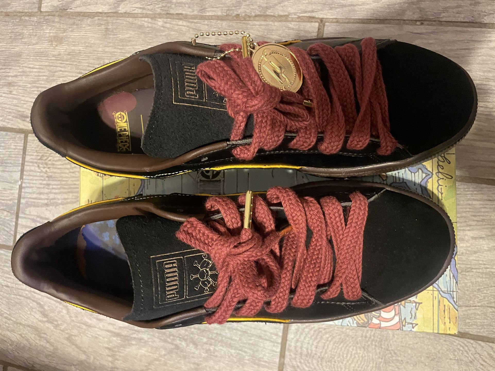 One Piece X Puma Suede Blackbeard Shoes