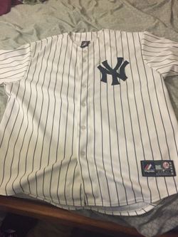 NY Yankees Blank Jersey XL