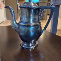 Silver Antique Tea Pot