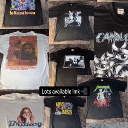 Band Tees 90’s Vintage